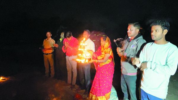 कार्तिक पूर्णिमा पर महानदी महाआरती