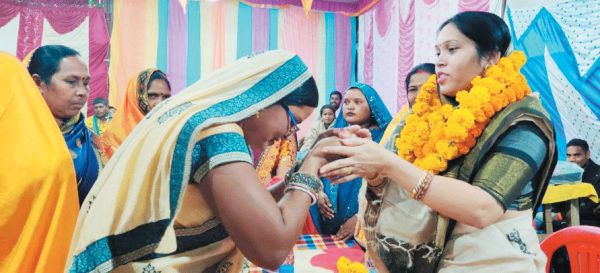 गुरु घासीदास सत्संग समारोह में विधायक हुईं शामिल