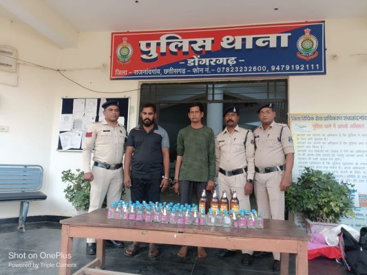 शराब तस्करी व कोचिया पर कार्रवाई