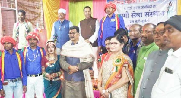 छग की संस्कृति एवं धरोहर को बचाने जागो व जोगनी कला मंच का प्रदर्शन