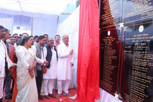 सीएम ने 80 करोड़ के विकास कार्यों का किया लोकार्पण-भूमिपूजन