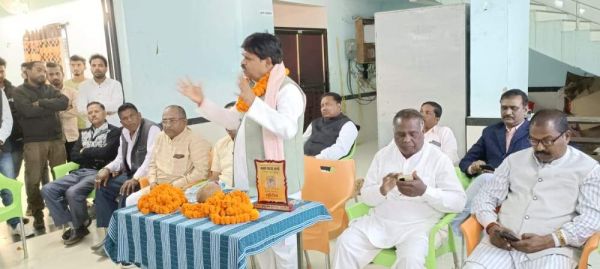 तेलघानी विकास बोर्ड सदस्य  का जगह-जगह स्वागत 