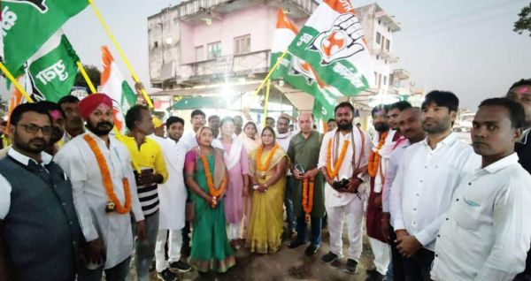 युकां की भारत जोड़ो यात्रा आज भखारा में