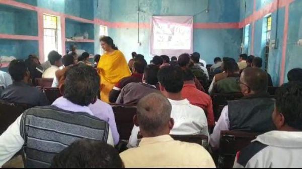 शाला प्रबंधन समिति व पालक के उन्मुखीकरण के लिए प्रशिक्षण बैठक