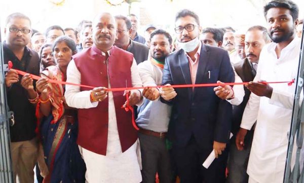 सविप्रा उपाध्यक्ष ने फीता काटकर किया उप तहसील रामगढ़ का शुभारंभ