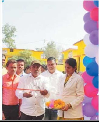 मटिया में स्वास्थ्य मेले का आयोजन