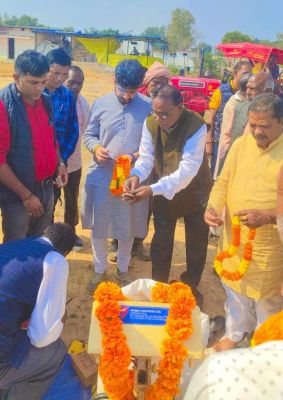 जिपं उपाध्यक्ष ने धान खरीदी का शुभारंभ किया