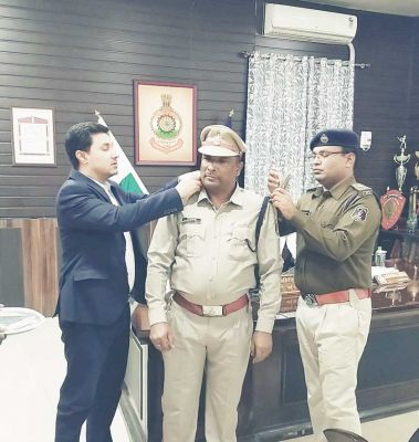 सहायक उप निरीक्षक रेशम लाल बने उपनिरीक्षक