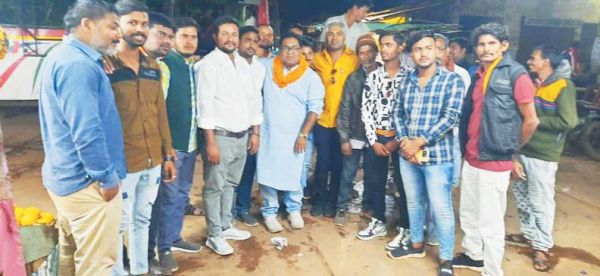 कांग्रेस की पदयात्रा का समापन