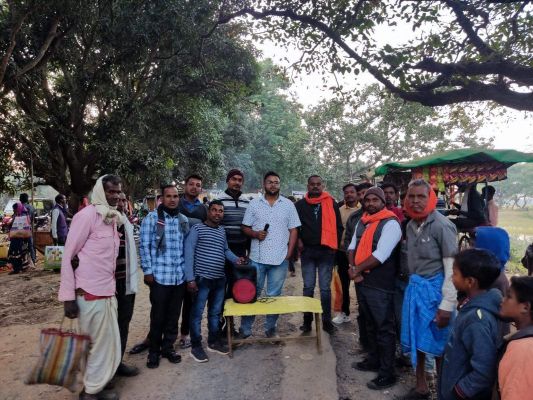 भाजयुमो ने बढ़ते बिजली बिल का किया विरोध