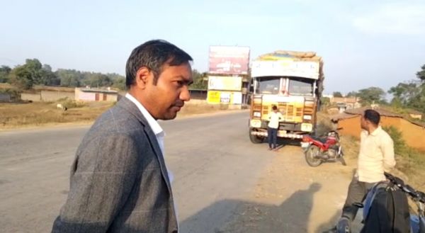 अवैध तरीके से धान का परिवहन करते ट्रक जब्त, 280 क्विंटल धान था लोड