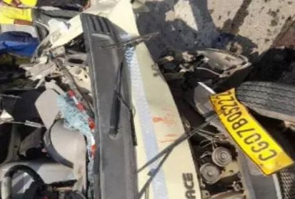 धरसीवां के पास सडक़ दुर्घटना, दो की मौत, 4 गंभीर