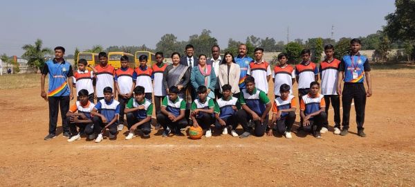 मॉडर्न कान्वेंट स्कूल में संभागीय स्तर स्टैण्डबॉल टूर्नामेंट