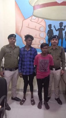 शराब परिवहन करते दो  पकड़ाए