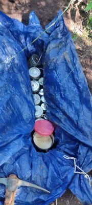 छत्तीसगढ़-झारखंड पुलिस का बूढ़ापहाड़ क्षेत्र में संयुक्त ऑपरेशन, दर्जन टिफिन बम बरामद, किया नष्ट