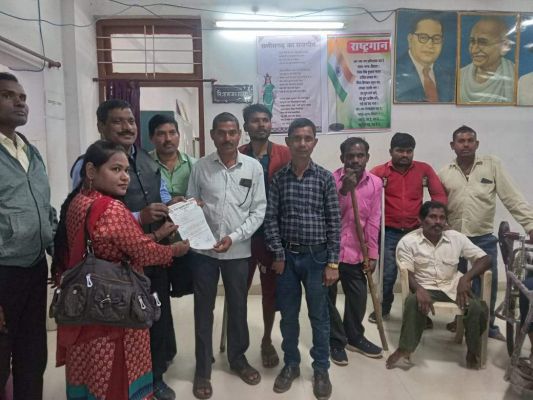 दिव्यांग बहुउद्देशीय कल्याण संगठन ने सौंपा ज्ञापन