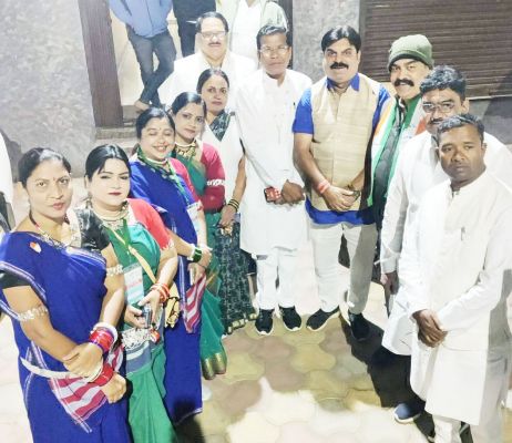 बस्तर के नेता राहुल की पदयात्रा में हुए शामिल 