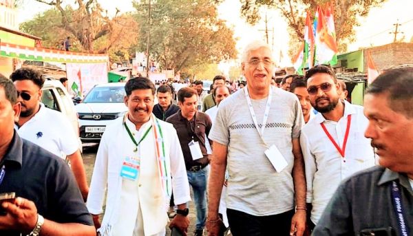 ब्लॉक कांग्रेस अध्यक्ष कई वरिष्ठ कांग्रेसियों संग भारत जोड़ो यात्रा में हुए शामिल