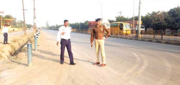 दुर्घटनाएं रोकने अग्रसेनधाम चौक में होगा बदलाव