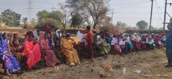 भानुप्रतापपुर उपचुनाव में खुज्जी विधायक छन्नी का जनसंपर्क जारी