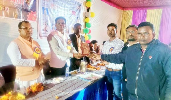 अंबागढ़ चौकी में शपथ ग्रहण समारोह