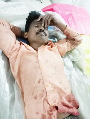 ट्रेन की चपेट में घायल युवक   डॉयल 112 ने बचाई जान