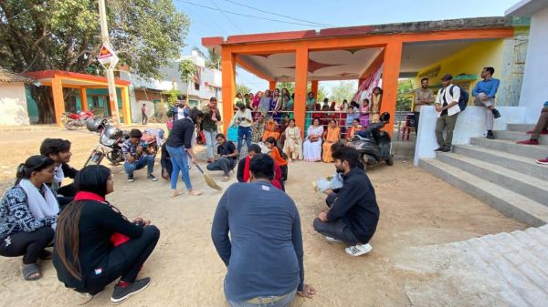 नुक्कड़ नाटक...