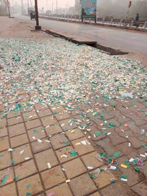 होटल वुड केसल  पर 7 हजार रूपए का जुर्माना किया                                                                            