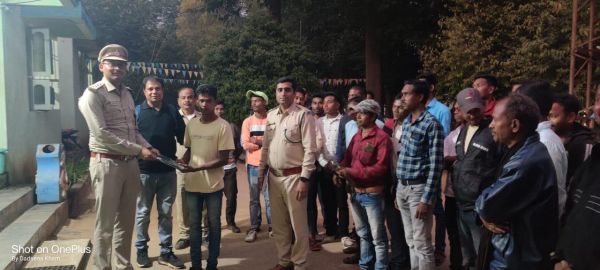 हाथी-मानव द्वंद से बचाने वन अफसर-कर्मी प्रशिक्षित