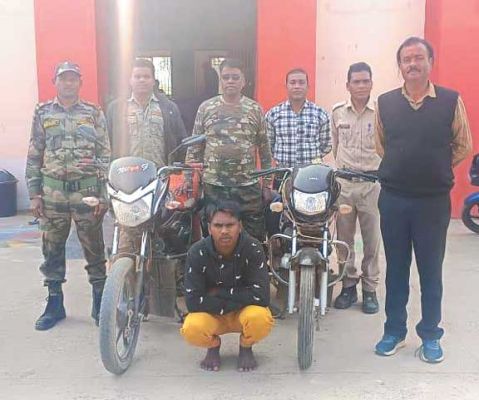 फेरी लगाकर रेकी के बाद  चोरी, एक और बंदी