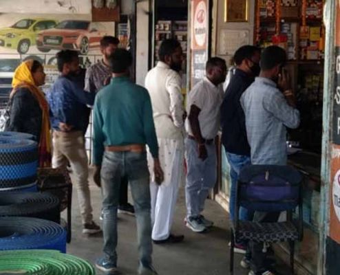 टास्क फोर्स टीम ने किया संस्थानों का निरीक्षण
