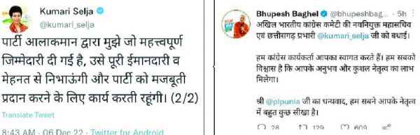 पुनिया पर भारी पड़ रहे थे बघेल —भाजपा, भाजपा ने भी बदले पांच प्रभारी-चौबे