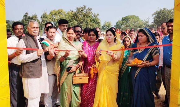 विधायक ने नवीन उप धान खरीदी केंद्र का किया शुभारंभ