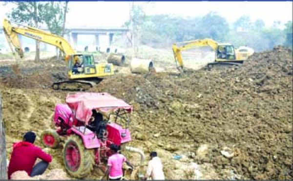 एसटीपी प्लांट की तैयारी...