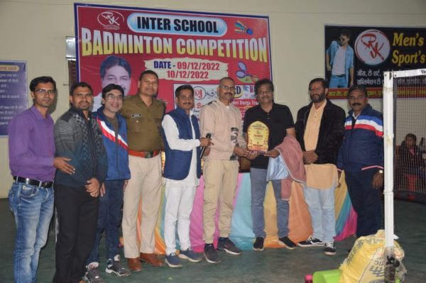 अंतर विद्यालयीन एकल बैडमिंटन प्रतियोगिता का समापन