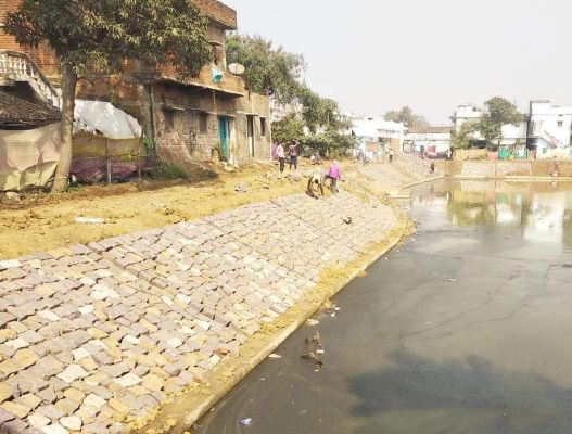 साठ लाख से दानी तालाब का सौंदर्यीकरण लेकिन...!