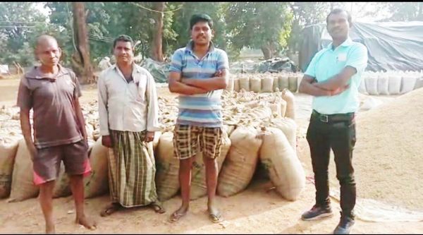 करैहा में नया धान उपार्जन केन्द्र बनने से 13 गांवों को मिल रहा फायदा