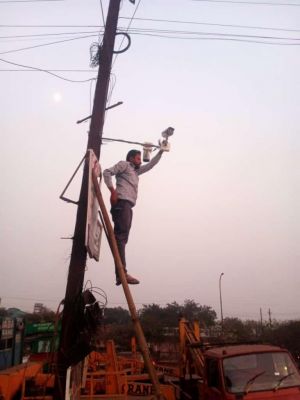 खमतराई ट्रांसपोर्ट नगर व आसपास का इलाका सीसीटीवी की नजर से लैस