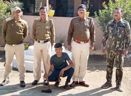 टोनही के शक में महिला की हत्या, आरोपी गिरफ्तार