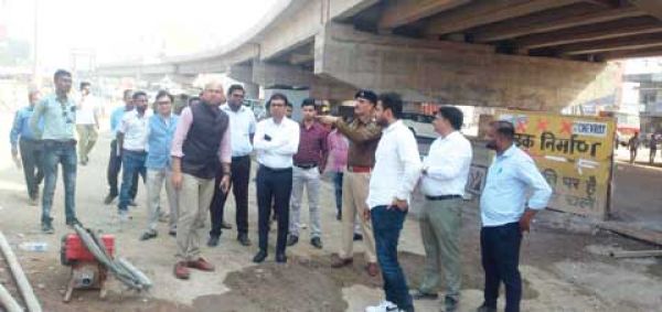 शहर के एंट्री प्वाइंट पर दुर्घटनाएं रोकने नई व्यवस्था