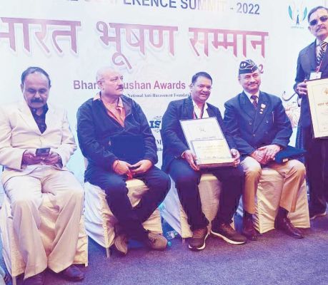 दीपक डोरा भोपाल में हुए सम्मानित, कई राज्यों में हो रही देवकी रामधारी फाउण्डेशन की चर्चा