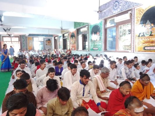 कोटि विष्णु सहस्त्रनाम जाप  का दूसरा दिन, जगन्नाथ मंदिर बह रही भक्ति धारा