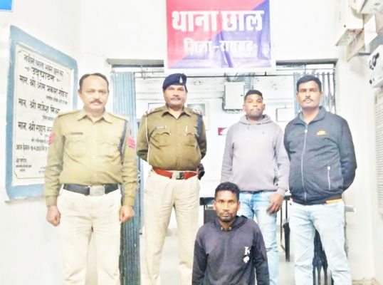 रेल्वे लाइन के लोहे के खंभों की चोरी, 1 गिरफ्तार