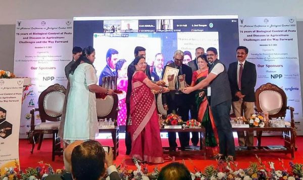 कोण्डागांव कृषि विज्ञान केन्द्र के वैज्ञानिक ओम प्रकाश को मिला पुरस्कार