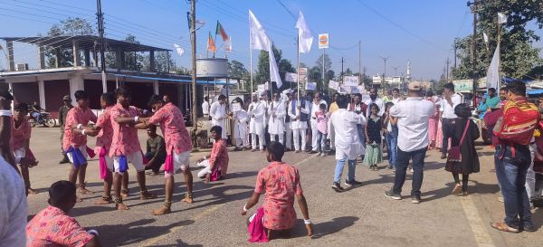 घासीदास जयंती पर निकाली शोभायात्रा, विविध कार्यक्रम