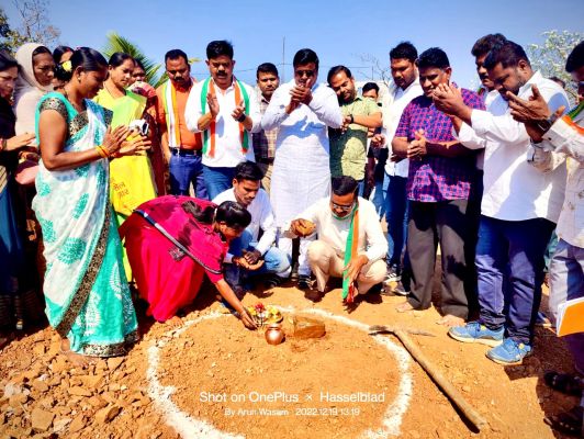 एक दिन में विधायक विक्रम ने साढ़े 5 करोड़ से होने वाले निर्माण कार्यों का किया भूमिपूजन