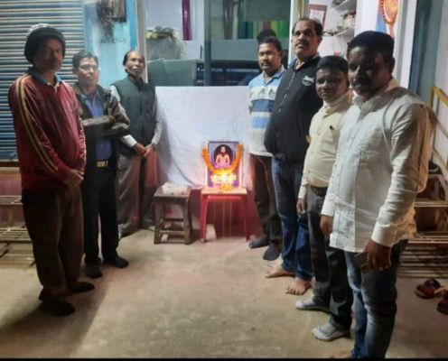 बाबा साहेब सेवा संस्था ने घासीदास जयंती मनाई