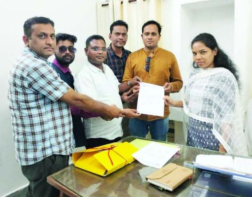 पत्रकार की सुरक्षा और न्याय के  लिए प्रेस क्लब ने दिया ज्ञापन