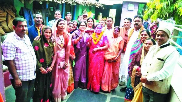 भाजपा महिला मोर्चा मगरलोड मंडल  अध्यक्ष बनीं उर्वशी 