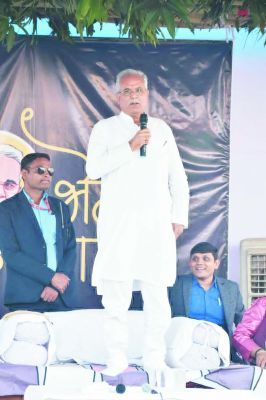 भेंट-मुलाकात कार्यकम में सरसींवा पहुंचे सीएम